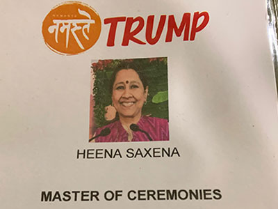 Namste Trump