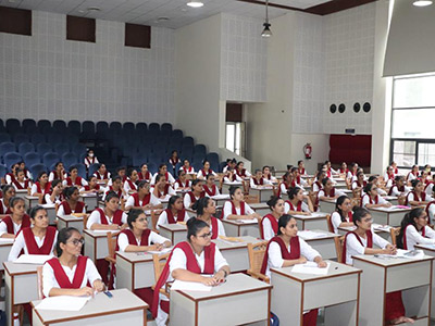 Training prog at Baps international school for girls