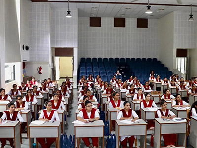 Training prog at Baps international school for girls