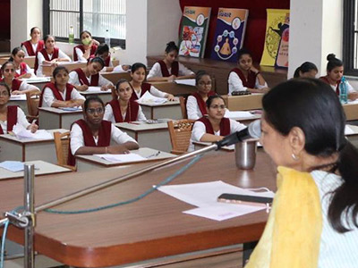 Training prog at Baps international school for girls