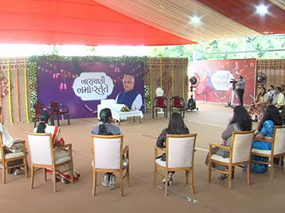 CM felicitates women from different walks of life as a part of 'Narayani Namostute' program