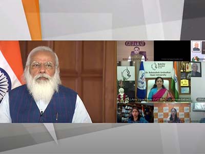 PM attends 95th Meet & National Seminar of Vice-Chancellors of Association of Indian Universities